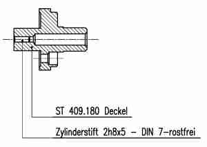 poklopac komplet WB 409 205-U